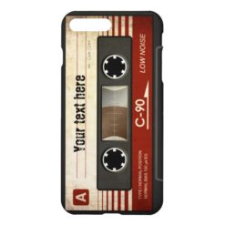 Retro Compact Audio Cassette | DJ Best Gifts iPhone 7 Plus Case
