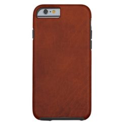 Retro Custom Leather Tough iPhone 6 Case