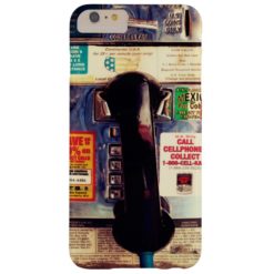 Retro Funny US Public Pay Phone - Cool and Unique Barely There iPhone 6 Plus Case
