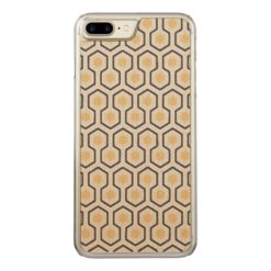 Retro Honeycomb Pattern Beehive Carved iPhone 7 Plus Case