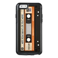 Retro Old Fashioned 80s Mixtape Audio Cassette OtterBox iPhone 6/6s Case