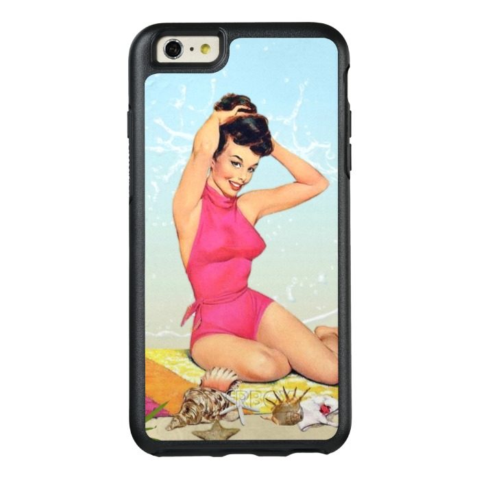 Retro Pinup Girl OtterBox iPhone 6/6s Plus Case