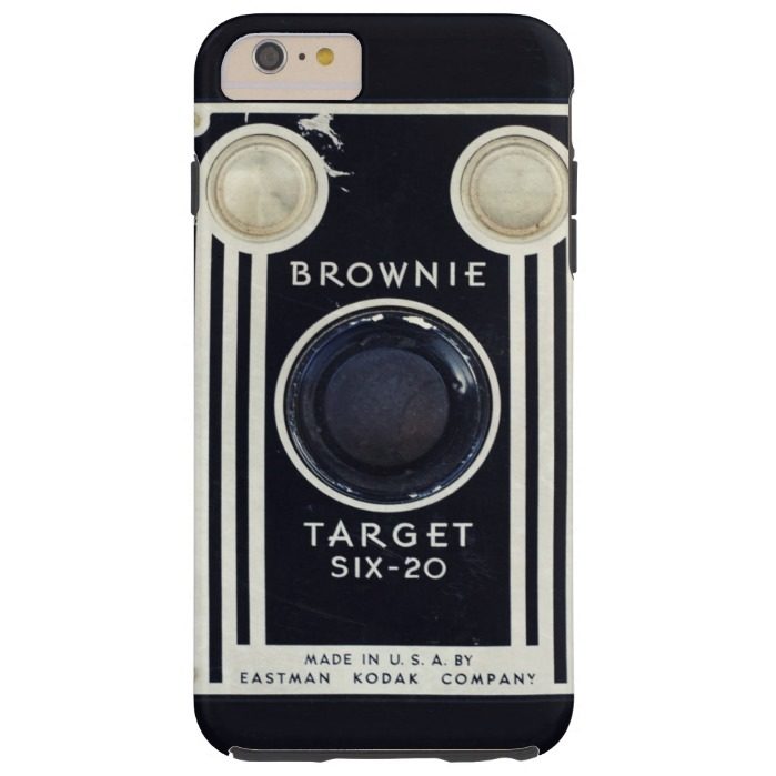 Retro camera brownie target. tough iPhone 6 plus case