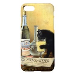 Retro french "absinthe bourgeois" iPhone 7 case