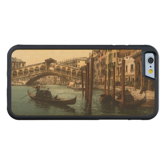 Rialto Bridge I Venice Italy Carved Maple iPhone 6 Bumper Case