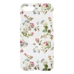 Rosebud Floral Pattern iPhone 7 Case