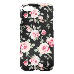Roses Floral Pattern iPhone 7 Case
