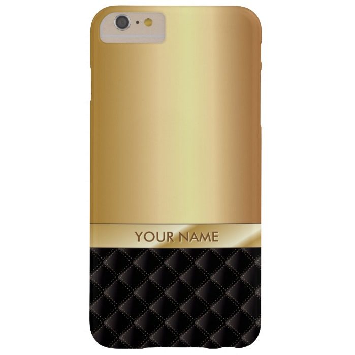 Royal Luxury Gold Custom Name iPhone 6/6S Plus Barely There iPhone 6 Plus Case