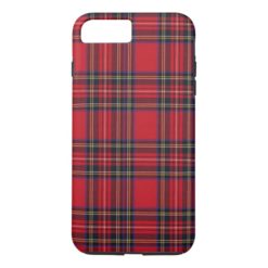 Royal Stewart Tartan iPhone 7 Plus Case