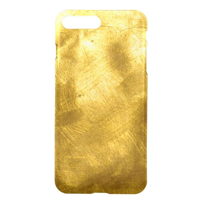 Rusty Pure Gold Texture Pattern iPhone 7 Plus Case
