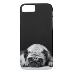 Sad Pug iPhone 7 Case