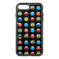 Sesame Street Pals Emoji Pattern OtterBox Symmetry iPhone 7 Plus Case