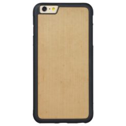 Shabby Old Grunge Carved Maple iPhone 6 Plus Bumper Case