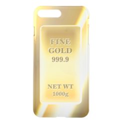 Shiny Fine Gold 999.9 Gold Brick Gold Bar iPhone 7 Plus Case