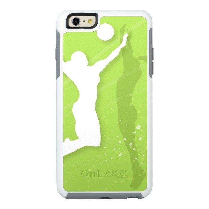 Silhouette of two women playing volleyball OtterBox iPhone 6/6s plus case