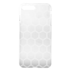 Silvery Hexagon 1 iPhone 7 Plus Case
