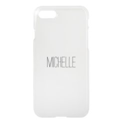 Simple Name Clear Case