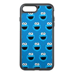 Smiling Cookie Monster Pattern OtterBox Symmetry iPhone 7 Plus Case