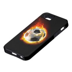 Soccer Fire Ball Tough iPhone 5 Case