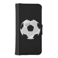 Soccer Football Futbol Ball iPhone SE/5/5s Wallet Case
