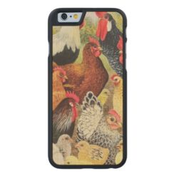 Something to Crow About Carved Maple iPhone 6 Case
