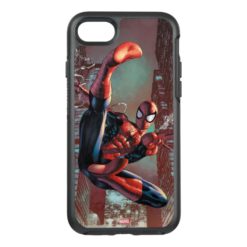 Spider-Man Web Slinging In City Marker Drawing OtterBox Symmetry iPhone 7 Case