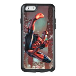 Spider-Man Web Slinging In City Marker Drawing OtterBox iPhone 6/6s Case