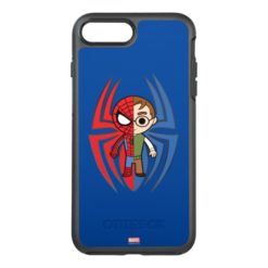 Spider-Man and Peter Parker Dual Identity OtterBox Symmetry iPhone 7 Plus Case
