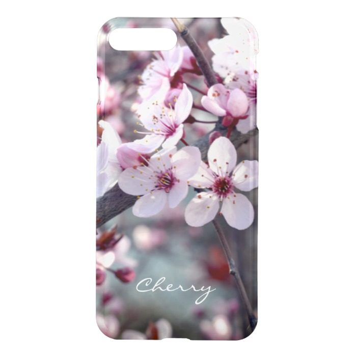 Spring Cherry Blossom Sakura Nature Floral Stylish iPhone 7 Plus Case