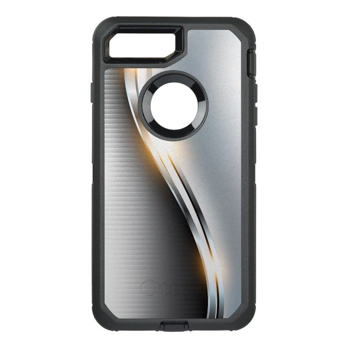 Stainless Wave Design OtterBox Defender iPhone 7 Plus Case