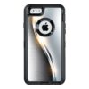 Stainless Wave Design OtterBox Defender iPhone Case
