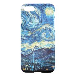Starry Night iPhone 7 Clear Case