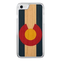 State Flag of Colorado Carved iPhone 7 Case