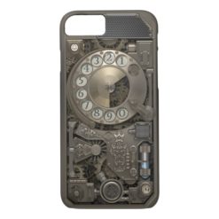 Steampunk Rotary Metal Dial Phone. Case. iPhone 7 Case