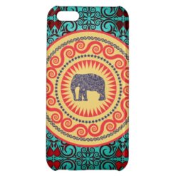 Stellaroot Elegant damask Elephant Vintage iPhone 5C Cases