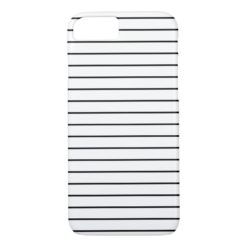 Stripes Pattern Minimal Black and White iPhone 7 Case