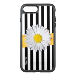 Stripes and Daisy OtterBox Symmetry iPhone 7 Plus Case