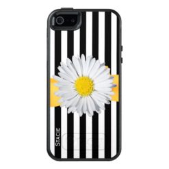 Stripes and Daisy Otterbox iPhone 5S Case