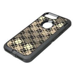 Stunning Black pattern OtterBox Apple iPhone 7 OtterBox Defender iPhone 7 Plus Case