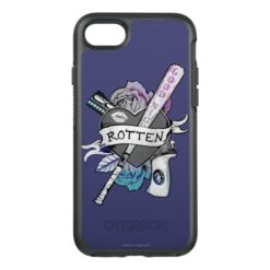 Suicide Squad | Harley Quinn "Rotten" Tattoo Art OtterBox Symmetry iPhone 7 Case
