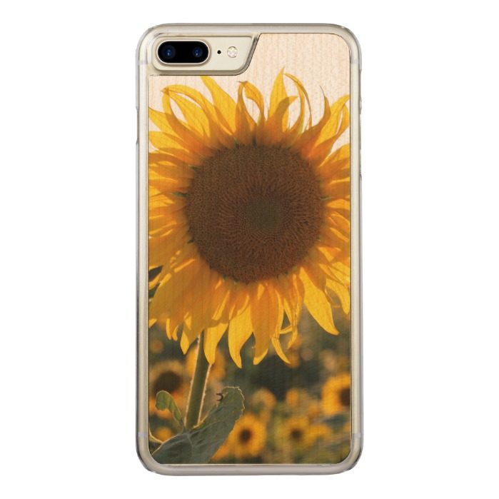 Sunflower garden.Beautiful flowers Carved iPhone 7 Plus Case