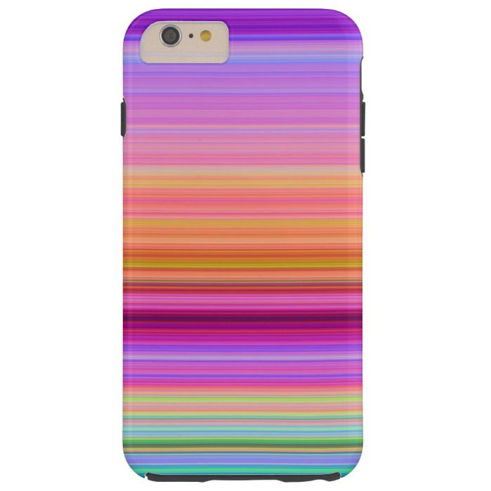 Sunrise Stripes Tough iPhone 6 Plus Case