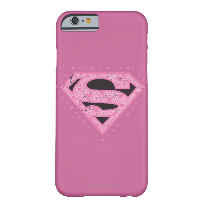Supergirl Hearts Barely There iPhone 6 Case