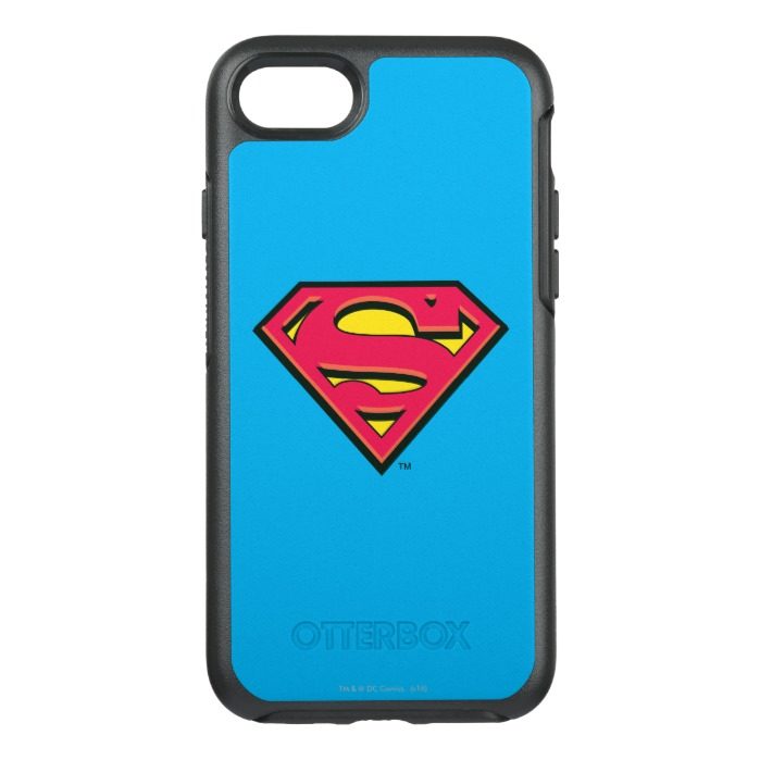 Superman S-Shield | Classic Logo 3 OtterBox Symmetry iPhone 7 Case
