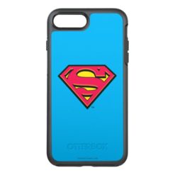 Superman S-Shield | Classic Logo 3 OtterBox Symmetry iPhone 7 Plus Case