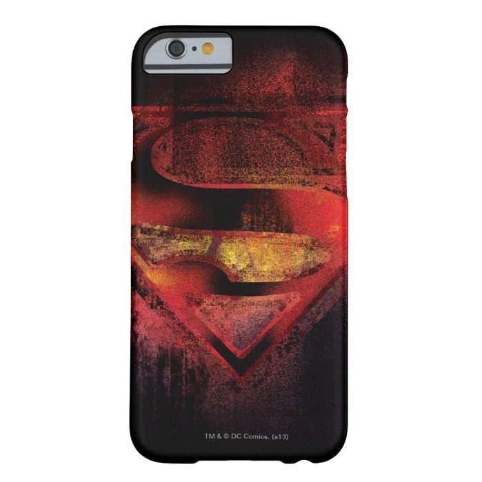 Superman S-Shield | Painted Logo Barely There iPhone 6 Case