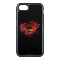 Superman S-Shield | Painted Logo OtterBox Symmetry iPhone 7 Case