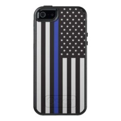 Support the Police Thin Blue Line American OtterBox iPhone 5/5s/SE Case
