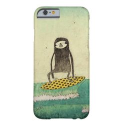 Surfing sloth barely there iPhone 6 case