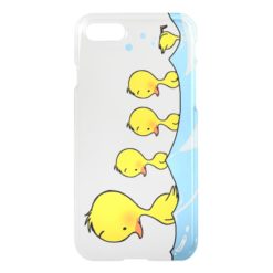 Swimming duck family iPhone 7 case